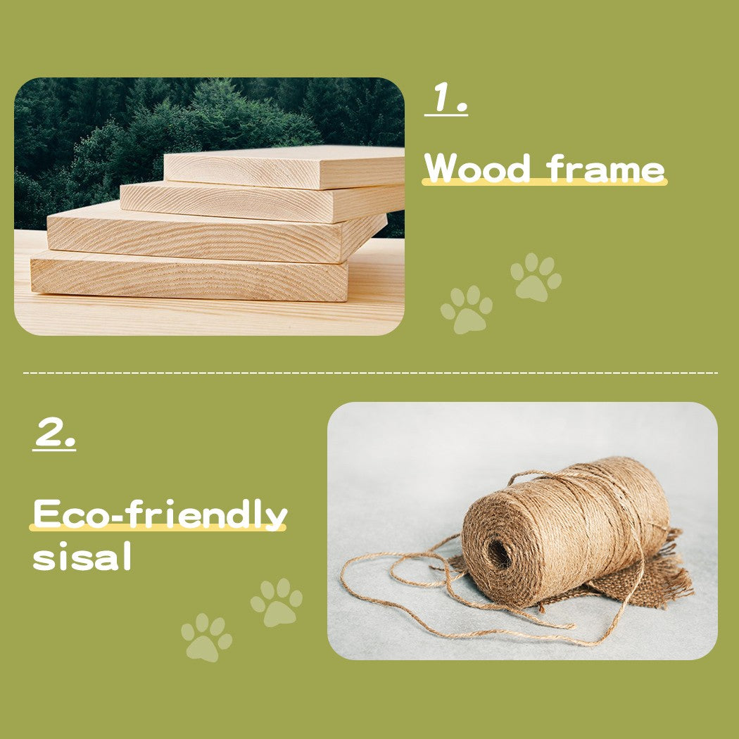 Cat Tree Kitten Furniture Condo Scratching Post Scratcher Multi-Level