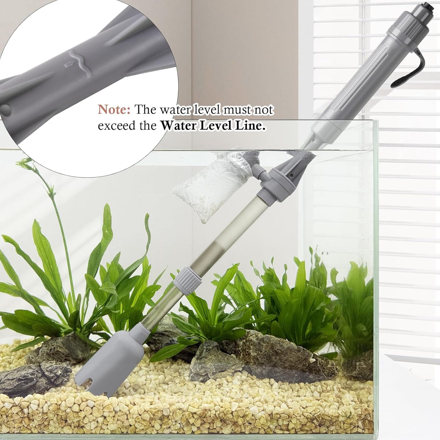 Aquarium Vacuum Gravel Cleaner