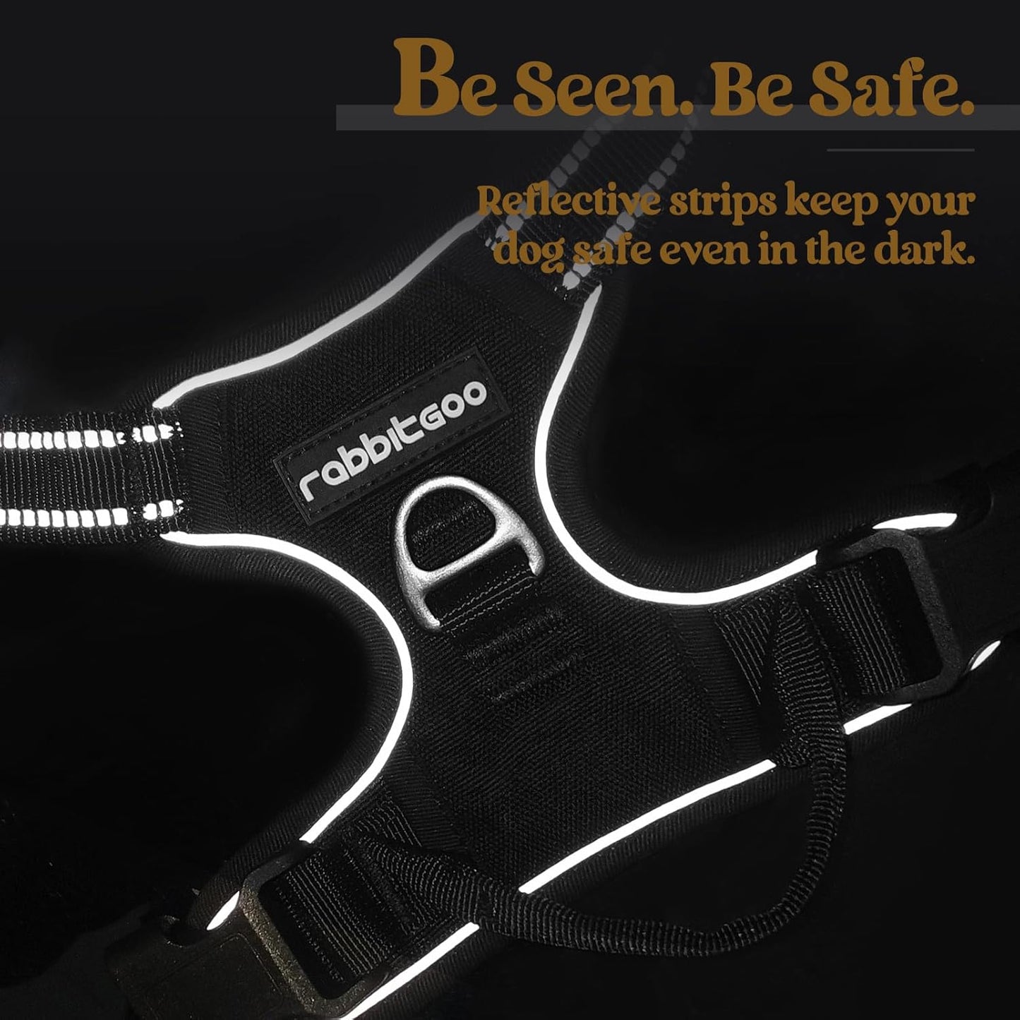 No-Pull Adjustable Dog Harness