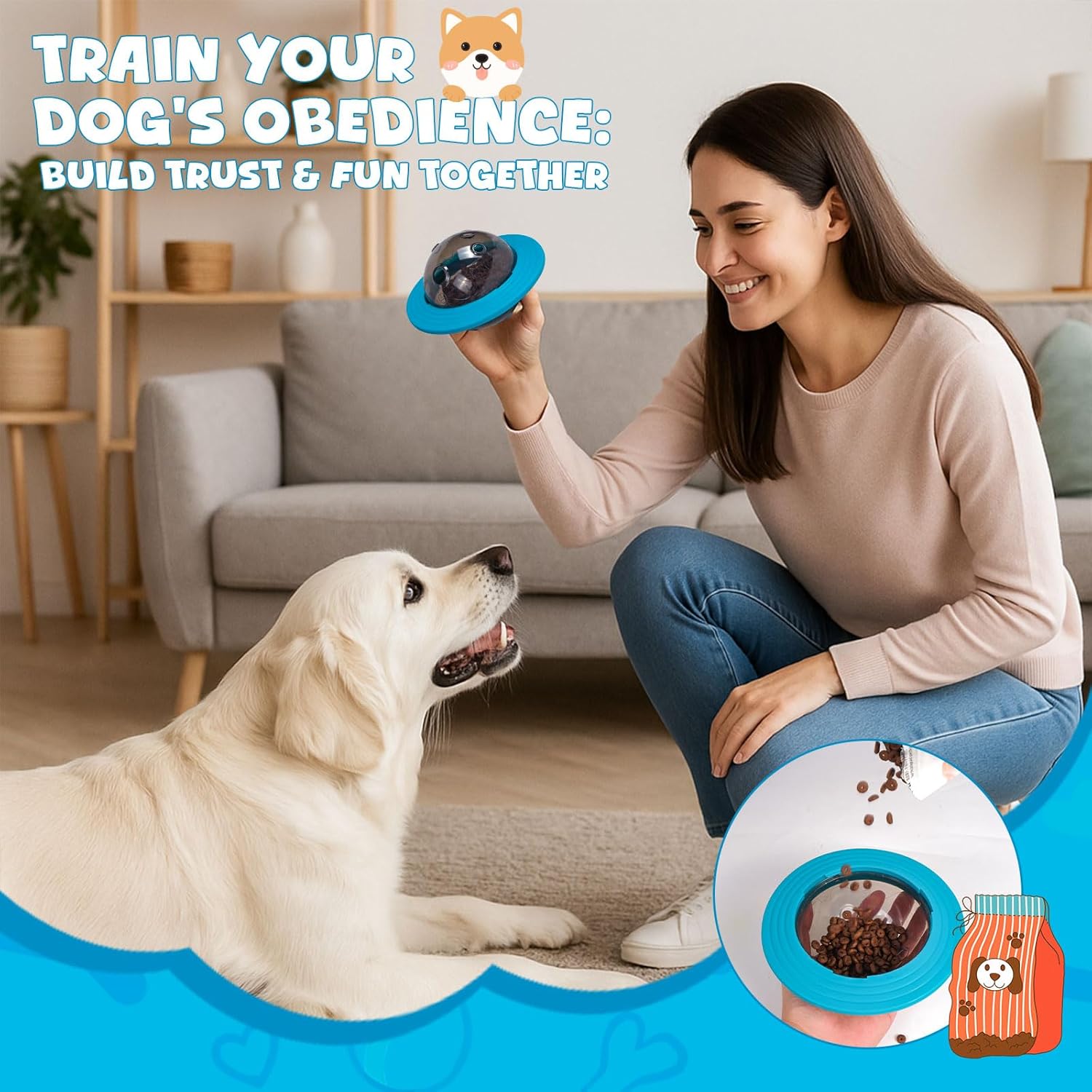 Interactive Dog Puzzle Toy