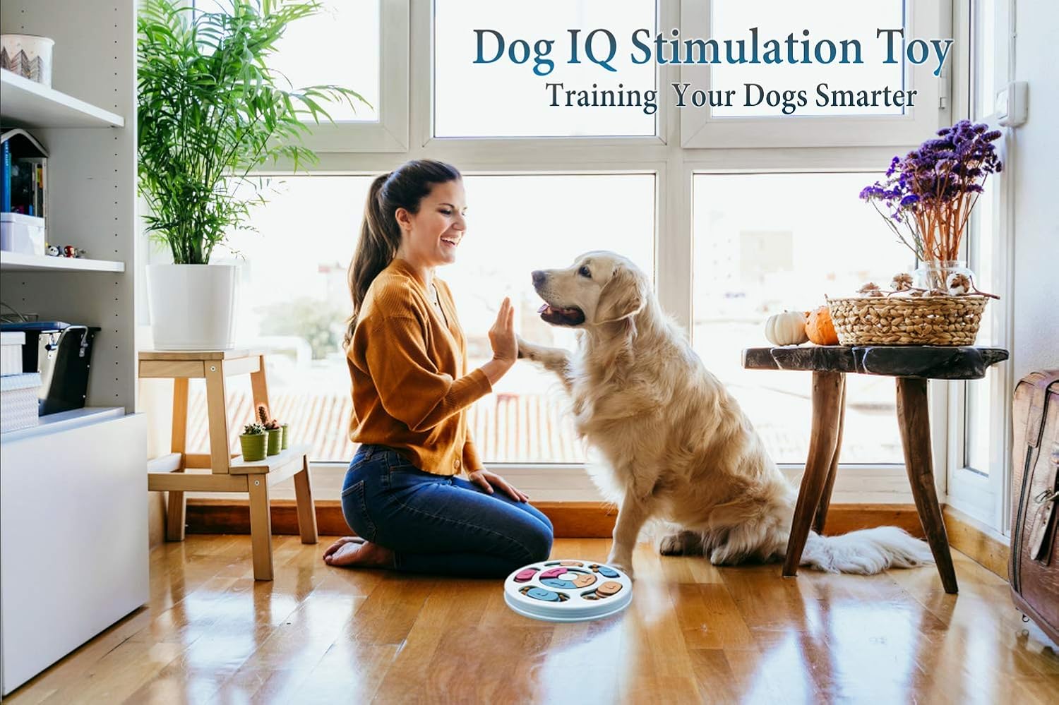 Dog Puzzle Toys, Interactive Dog Game, Dog Enrichment Toys for Small, Medium & Large Dogs, Treat Training
