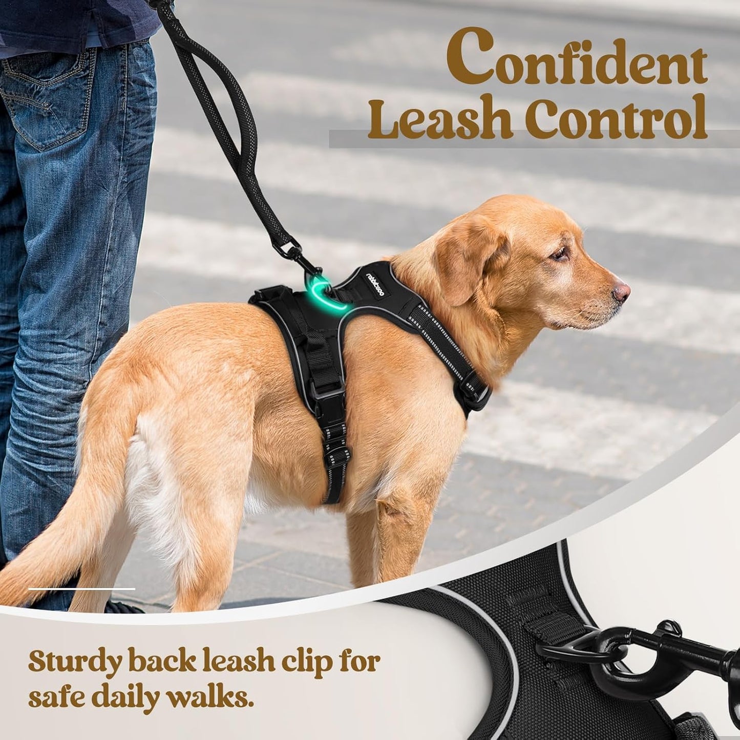 No-Pull Adjustable Dog Harness