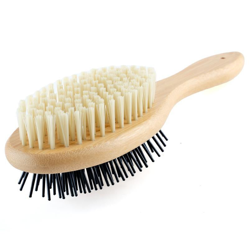 Bamboo Double Sided Grooming Brush