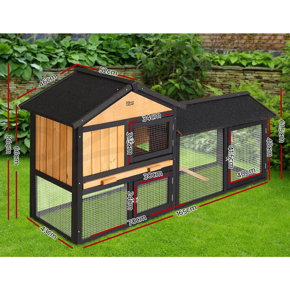 Chicken Coop Rabbit Hutch Extra Large Run