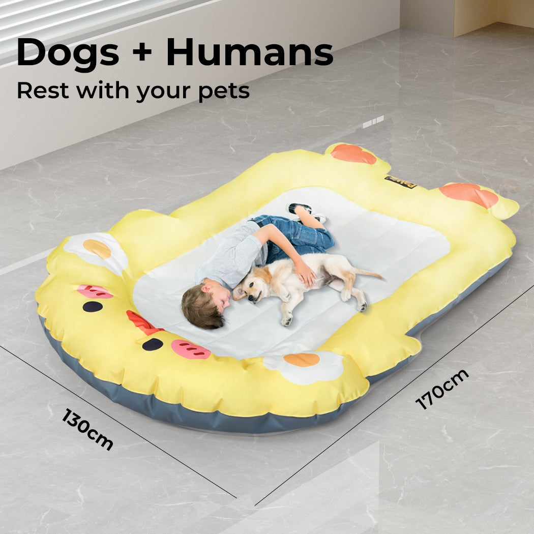 Pawz Pet Cooling Mat Dog Cat Human Size Extra Bed Non-Toxic Self-Cool 170X130Cm
