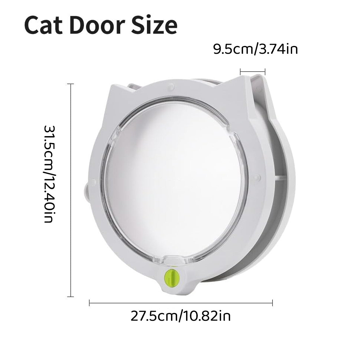 Ear Shaped Cat Door