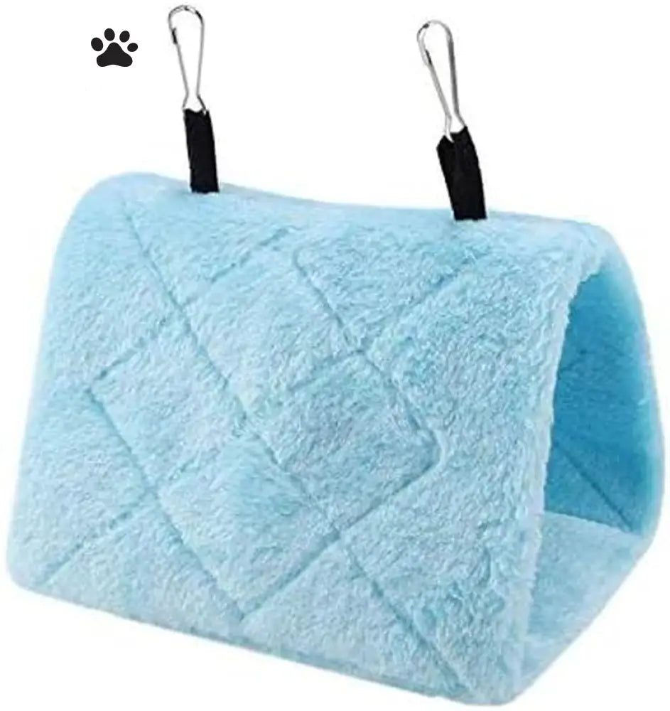 2 Pack Warm Bird Nest House,  Bed Hanging Hammock Toy Sleeping Bed Plush Hanging Snuggle Cave Happy Hut for Pet Parrot Parakeet Cockatiel Conure Cockatoo African Grey Macaw Eclectus Amazon B
