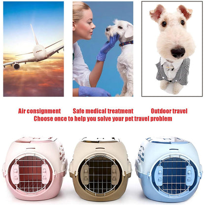 Dog and Cat Carrier Large with Sunroof 