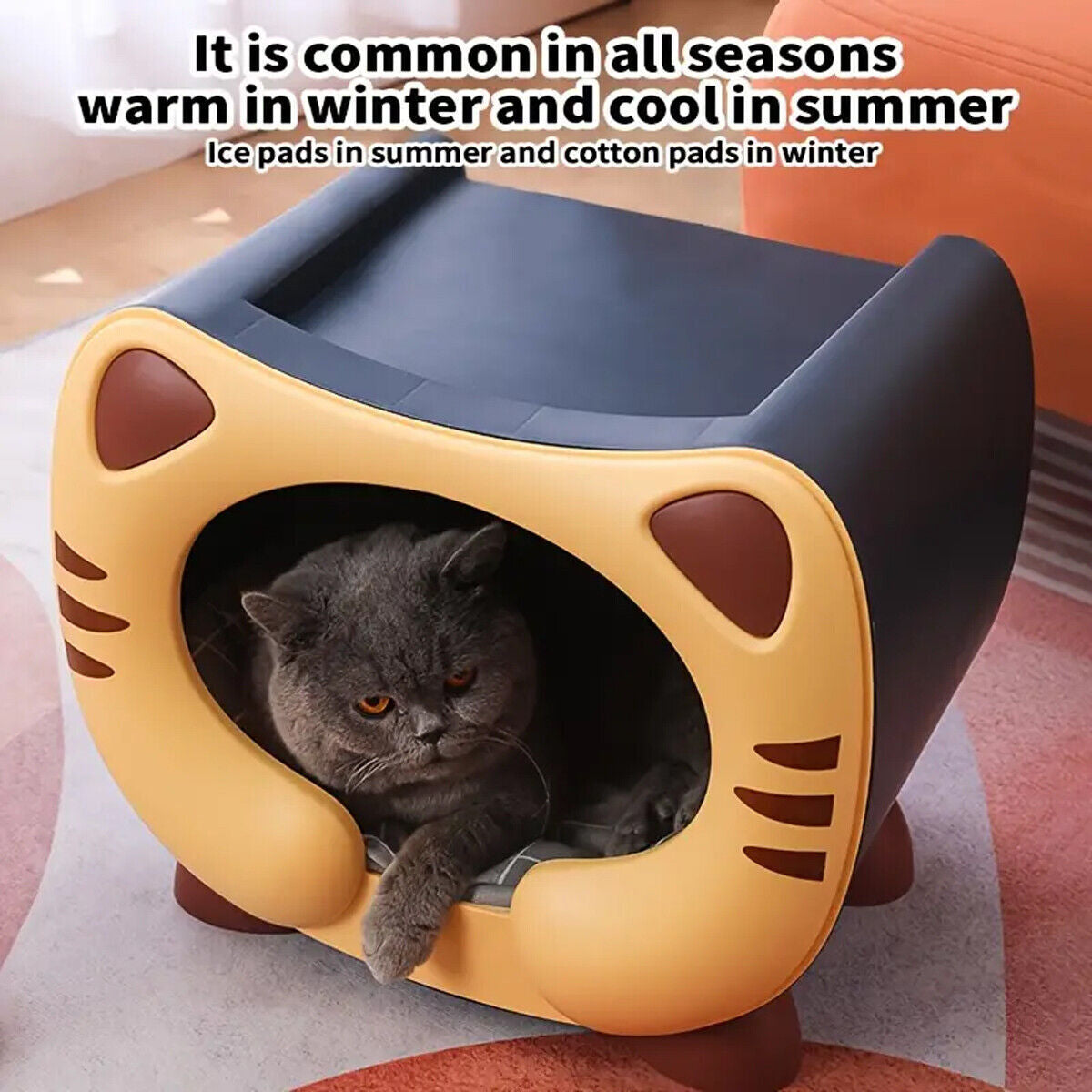 Cozy Soft Pet Nest for Cat's