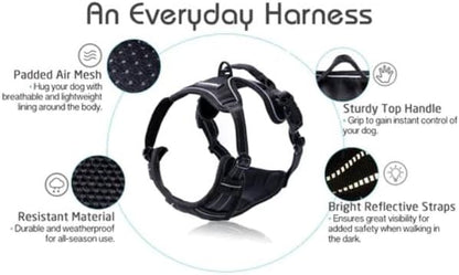 No-Pull Adjustable Dog Harness 