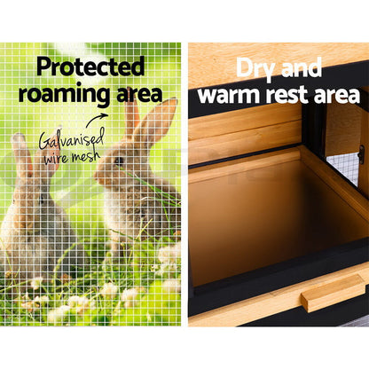 Chicken Coop Rabbit Hutch Extra Large Run 