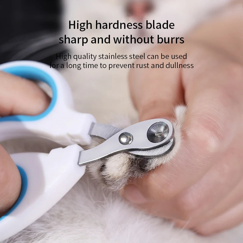 Professional Cat Nail Clippers for Small Cat or Dog Stainless Steel Puppy Claws Cutter Pet Nail Grooming Clippers Trimmer
