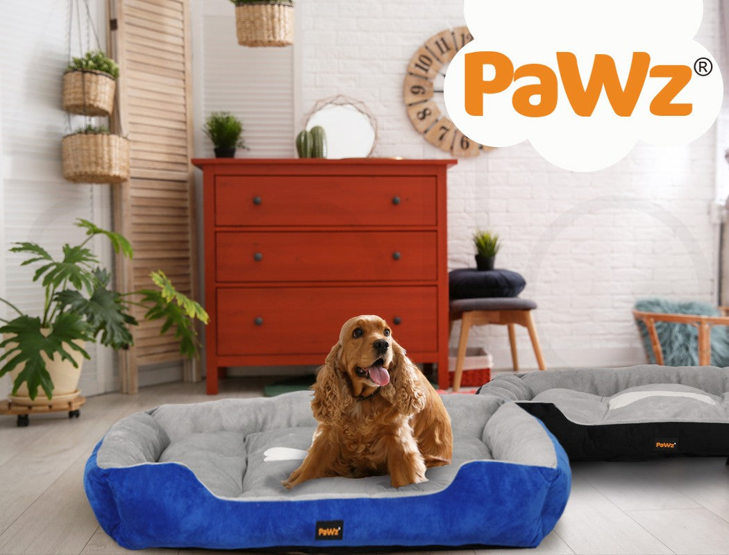 Pet Bed Dog Beds Bedding Mattress Mat Cushion Soft Pad Pads Mats XL Navy