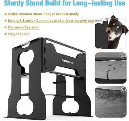 9.1 L Elevated Large Dog Water Bowl