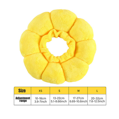Sunflower Collar for Cats and Dogs anti Licking Sterilization