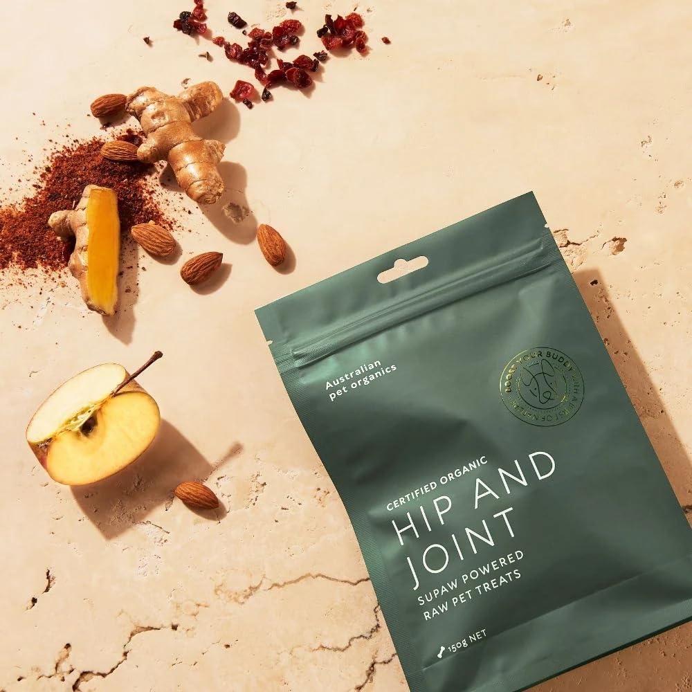™ by Australian Pet Organics Certified Organic Hip and Joint Dog Treat 150G