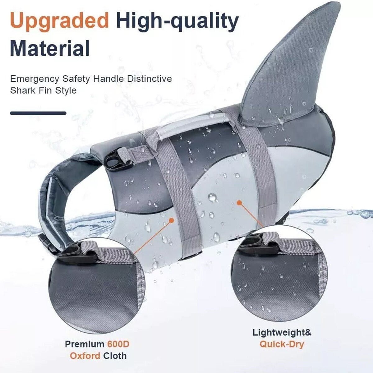 Dog Life Jacket Pet Safety Vest