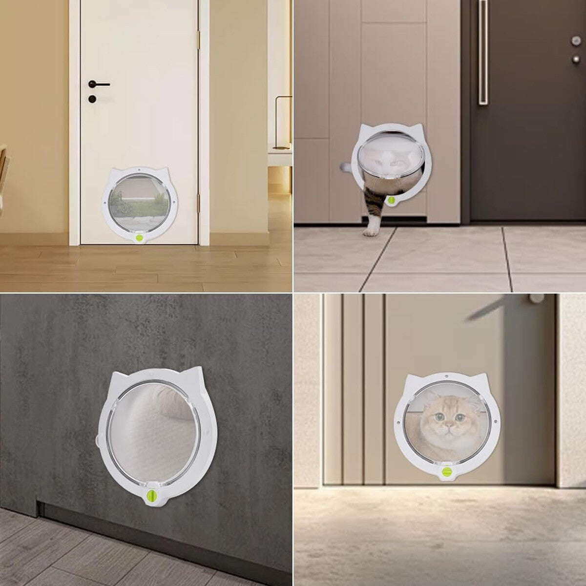 Ear Shaped Cat Door