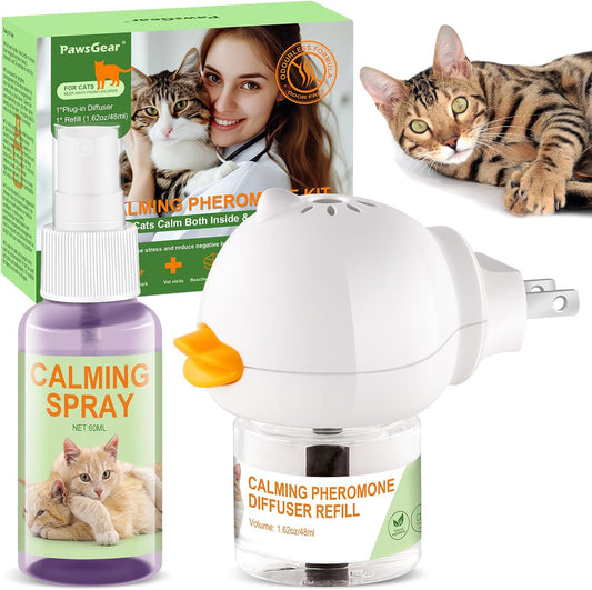 Cat Calming Pheromone Diffuser and Spray