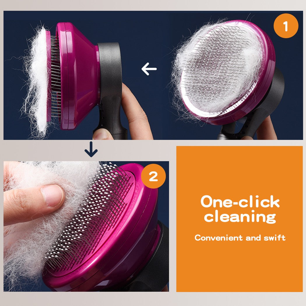 Pawz 3Pcs Pet Grooming Tools Gift Set Dog Cat Hair Cleaning Brushes Comb