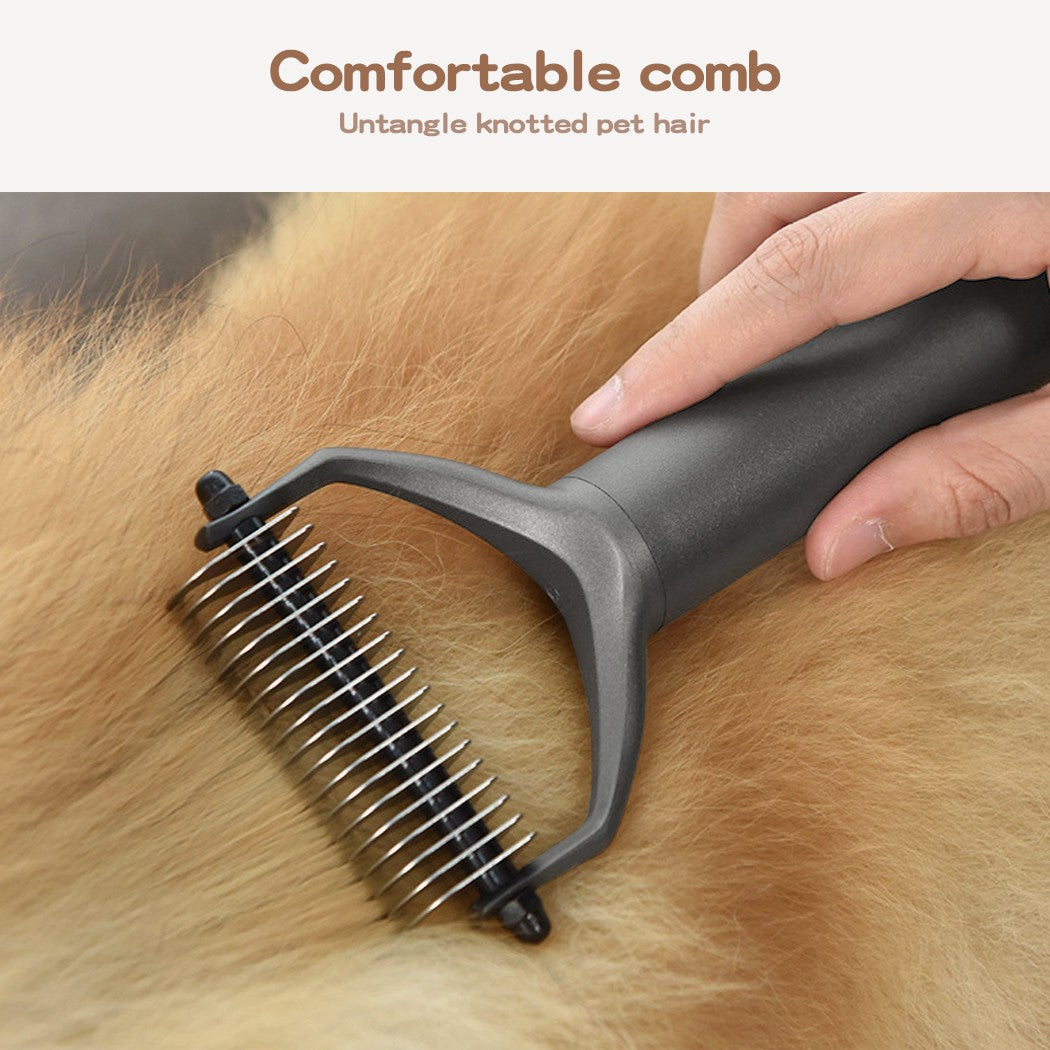 Pawz 3Pcs Pet Grooming Tools Gift Set Dog Cat Hair Cleaning Brushes Comb