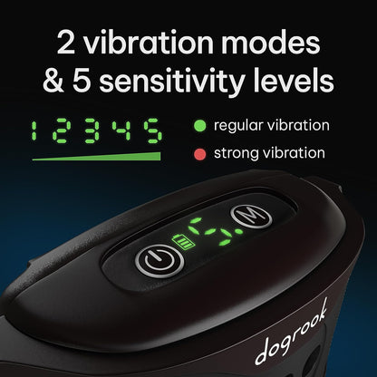 Rechargeable Dog Bark Collar | Smart Collar for Dog Training | No Shock | Beep & Vibration | No Bark Collar for Dogs | anti Bark Collar for Large Dog, Medium Dog, Small Dog | 12-110 Lbs