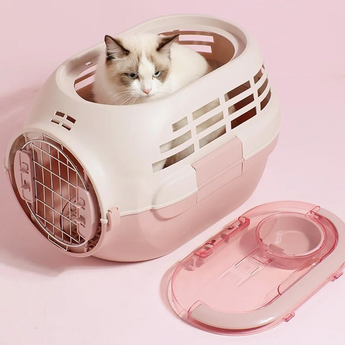 Dog and Cat Carrier Large with Sunroof 