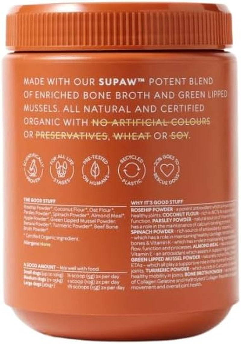 ™ by Australian Pet Organics Certified Organic Hip and Joint Powdered Dog Supplement 240G