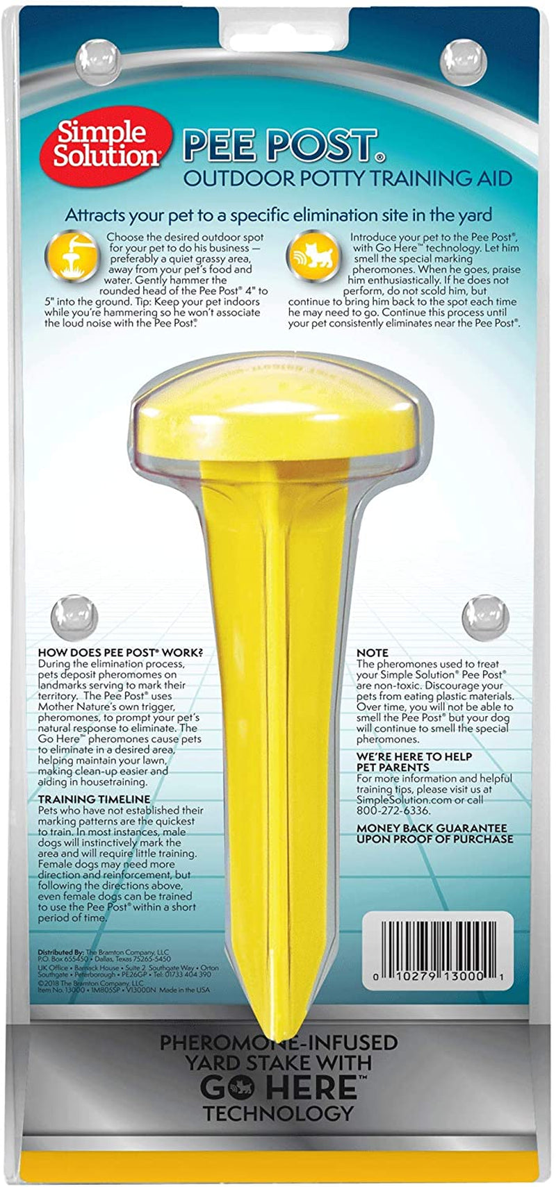 Pee Post Pheromone Stake for Dogs,