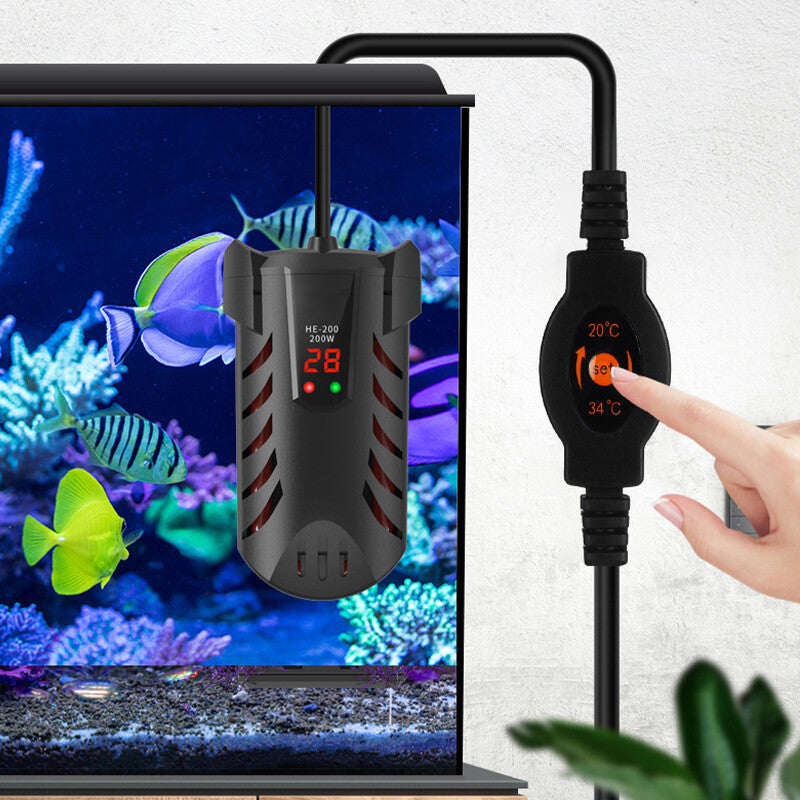 LED Digital Submersible Aquarium Water Heater 50W-200W