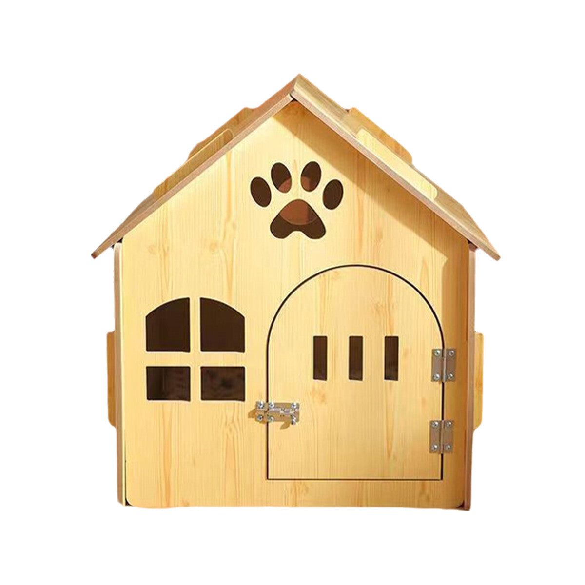 Indoor/Outdoor Wooden Pet House 