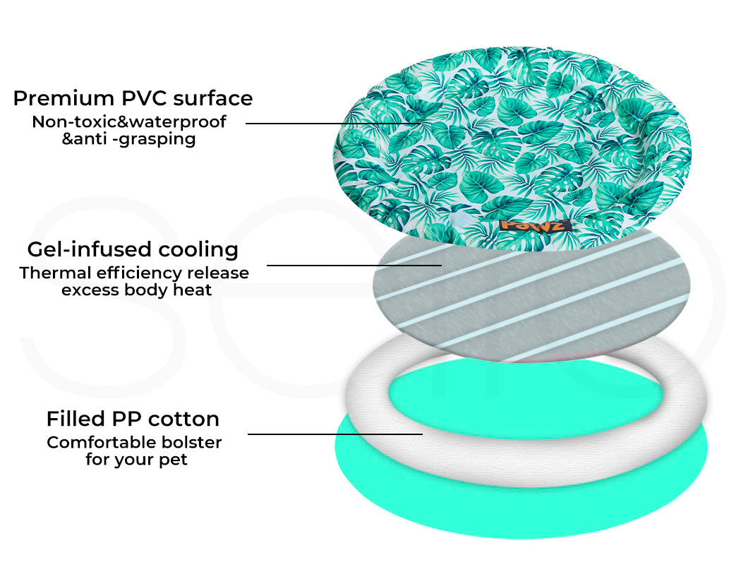 Pet Dog Cooling Mat Gel Non-Toxic Bed Cat Puppy Sofa Self-Cool Extra Large