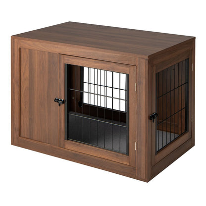 Furniture Dog Crate with Cushion