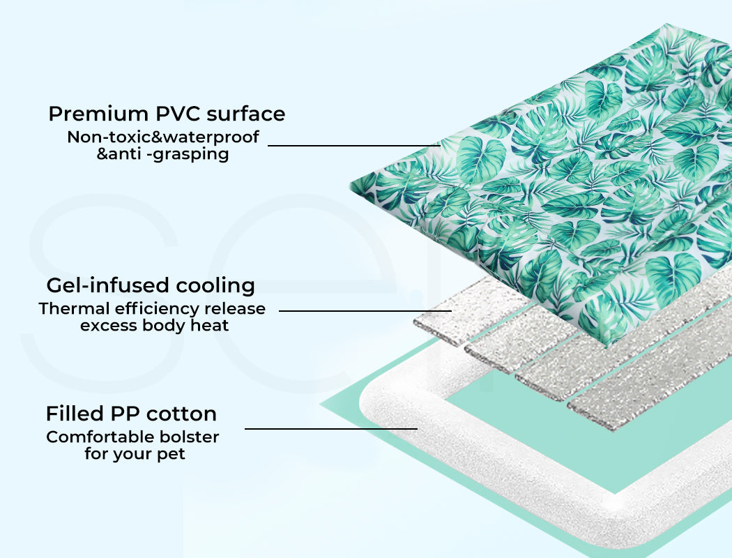Pet Dog Cooling Mat Gel Non-Toxic Bed Cat Puppy Sofa Self-Cool Extra Large