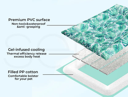 Pet Dog Cooling Mat Gel Non-Toxic Bed Cat Puppy Sofa Self-Cool Extra Large