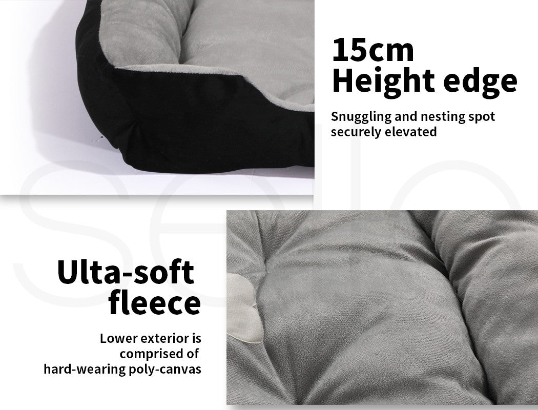 Pet Bed Dog Beds Bedding Mattress Mat Cushion Soft Pad Pads Mats XL Navy
