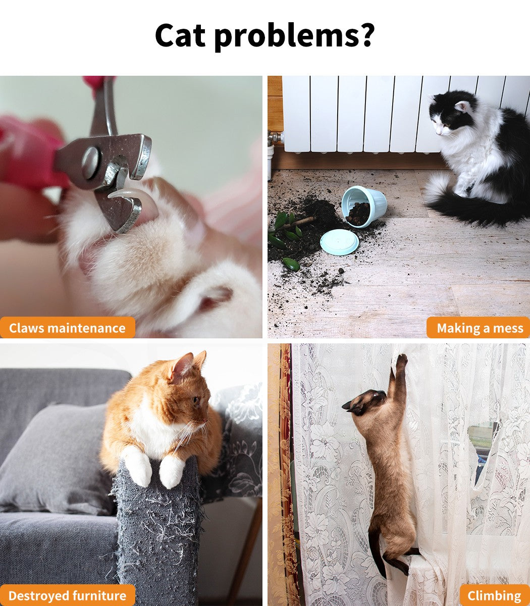 Cat Tree Scratching Post Scratcher Cats Tower Wood Condo Toys House 130Cm