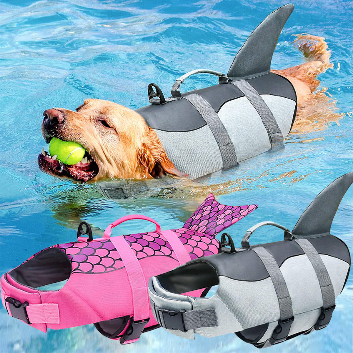 Dog Life Jacket Pet Safety Vest