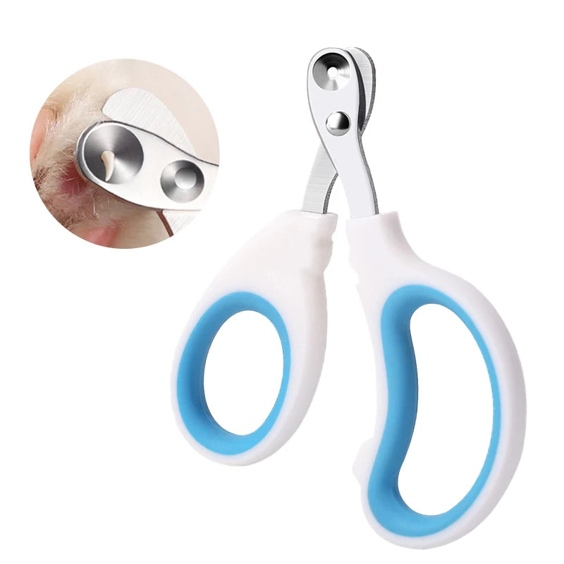 Professional Cat Nail Clippers for Small Cat or Dog Stainless Steel Puppy Claws Cutter Pet Nail Grooming Clippers Trimmer