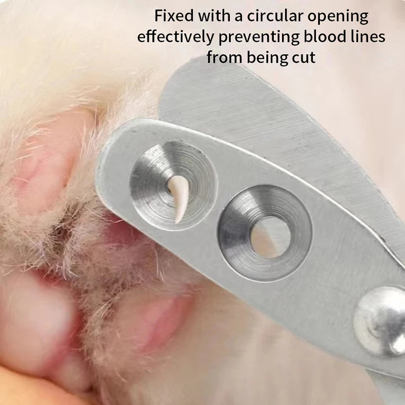 Professional Cat Nail Clippers for Small Cat or Dog Stainless Steel Puppy Claws Cutter Pet Nail Grooming Clippers Trimmer