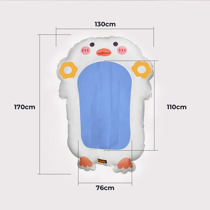 Pet Cooling Mat Dog Cat Human Size Extra Bed Non-Toxic Self-Cool 170X130Cm
