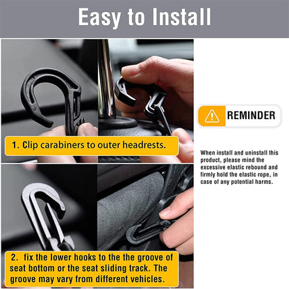Pet Barrier Dog Car Net Barrier with Auto Safety Mesh Organizer Baby Stretchable Storage Bag Universal for Cars, SUV, Truck -Easy Install, Safer to Drive with Children and Pets