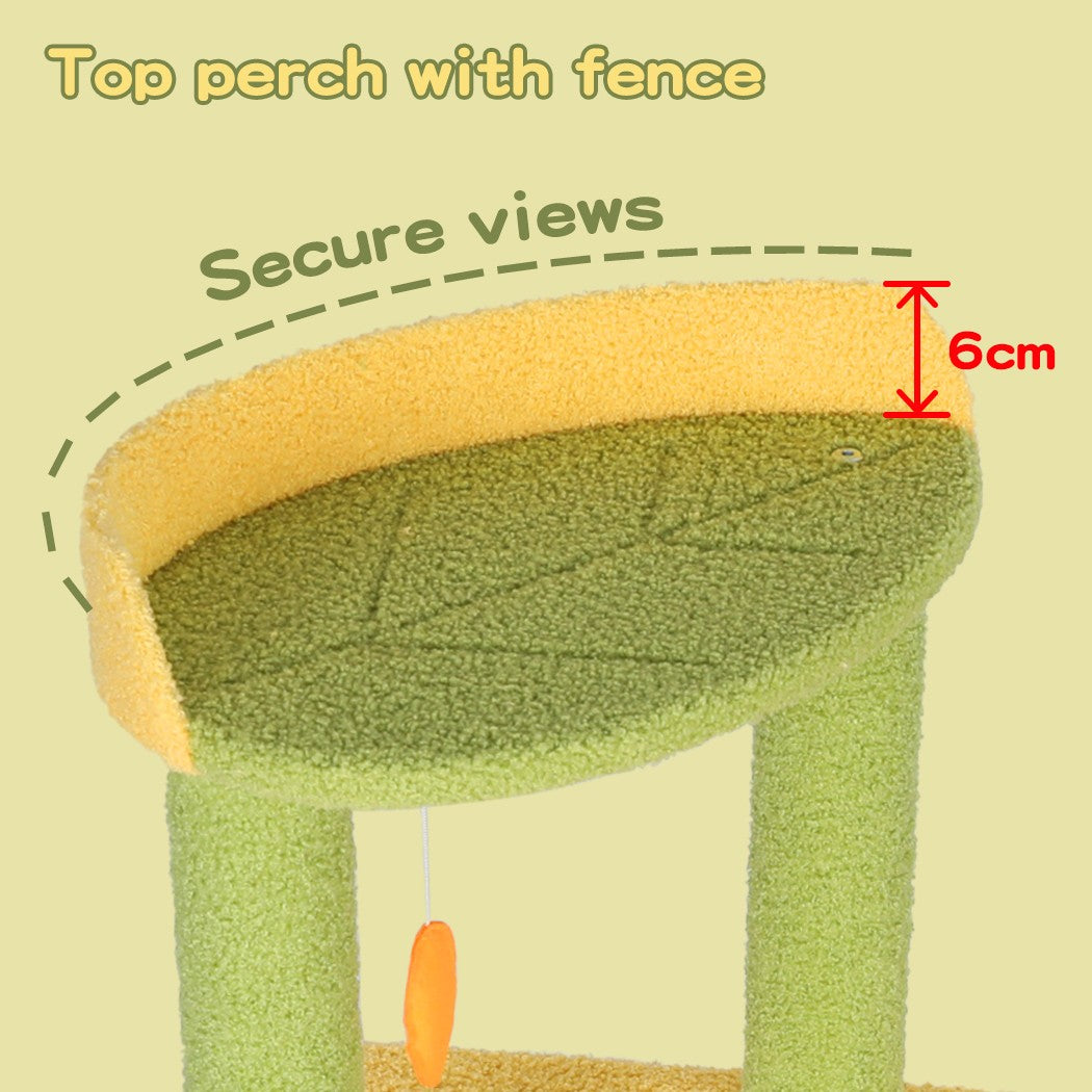 Cat Tree Kitten Furniture Condo Scratching Post Scratcher Multi-Level