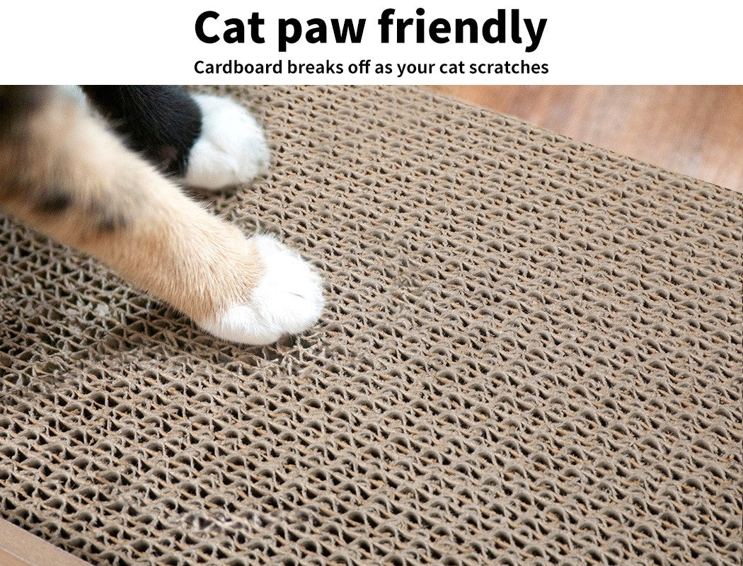 Cat Kitten Claw Scratching Board Post Scratcher Corrugated Cardboard Toy