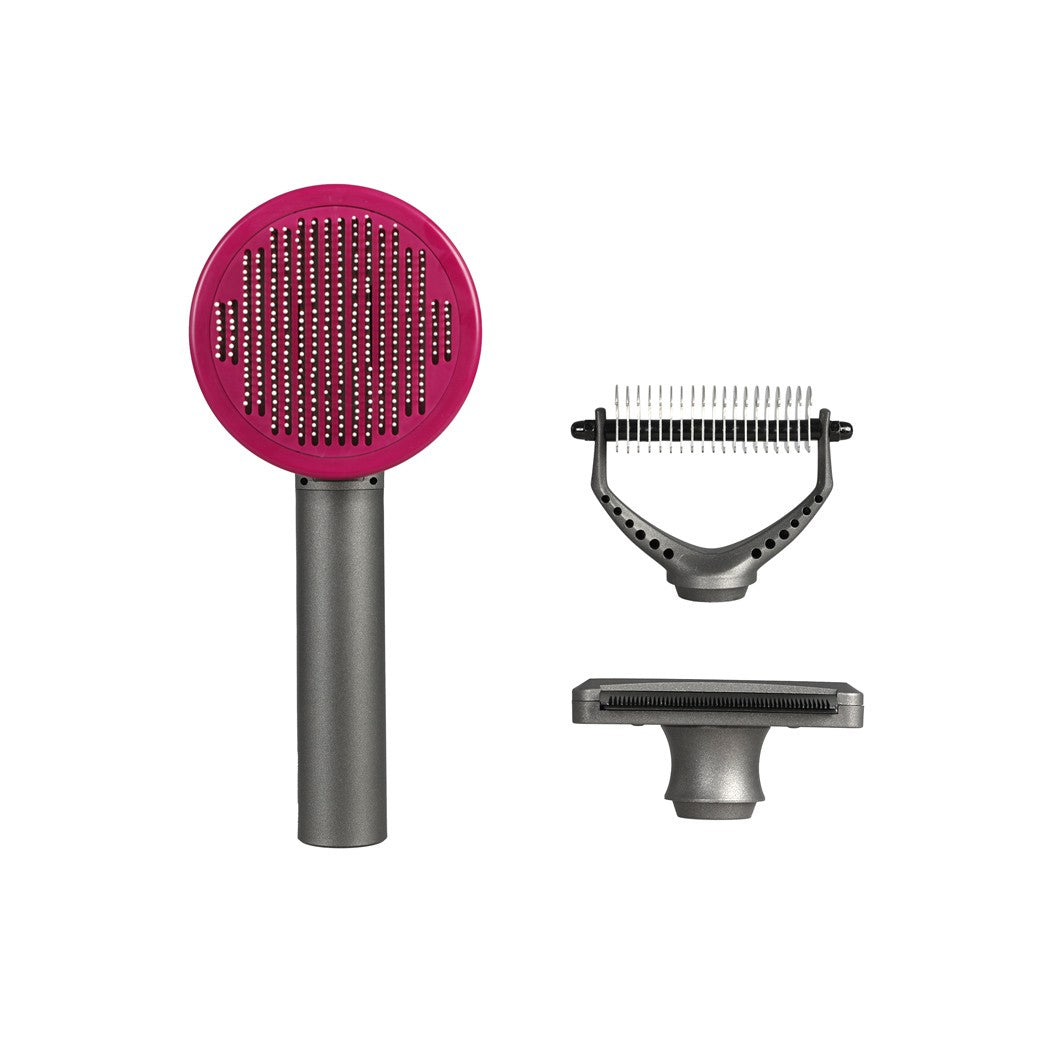 Pawz 3Pcs Pet Grooming Tools Gift Set Dog Cat Hair Cleaning Brushes Comb