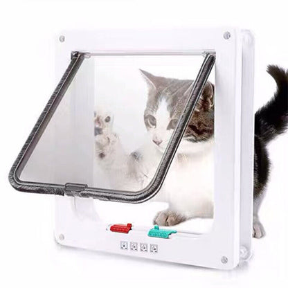 4-Way Safe Lockable Pet Door 