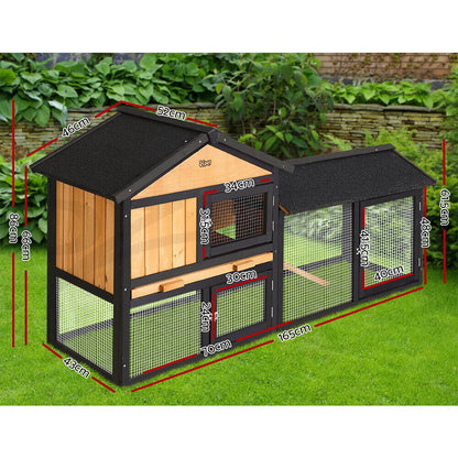Chicken Coop Rabbit Hutch Extra Large Run 