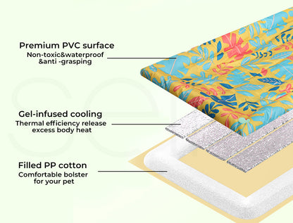 Pet Dog Cooling Mat Gel Non-Toxic Bed Cat Puppy Sofa Self-Cool Extra Large