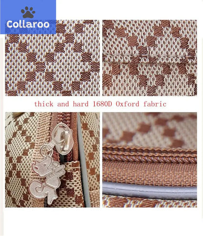 (M) -  Dog Carrier Bag Pet Tote Bag Doggie Handbag Cat Purse Puppy Pouch , Free Collapsible Dog Bowl Included