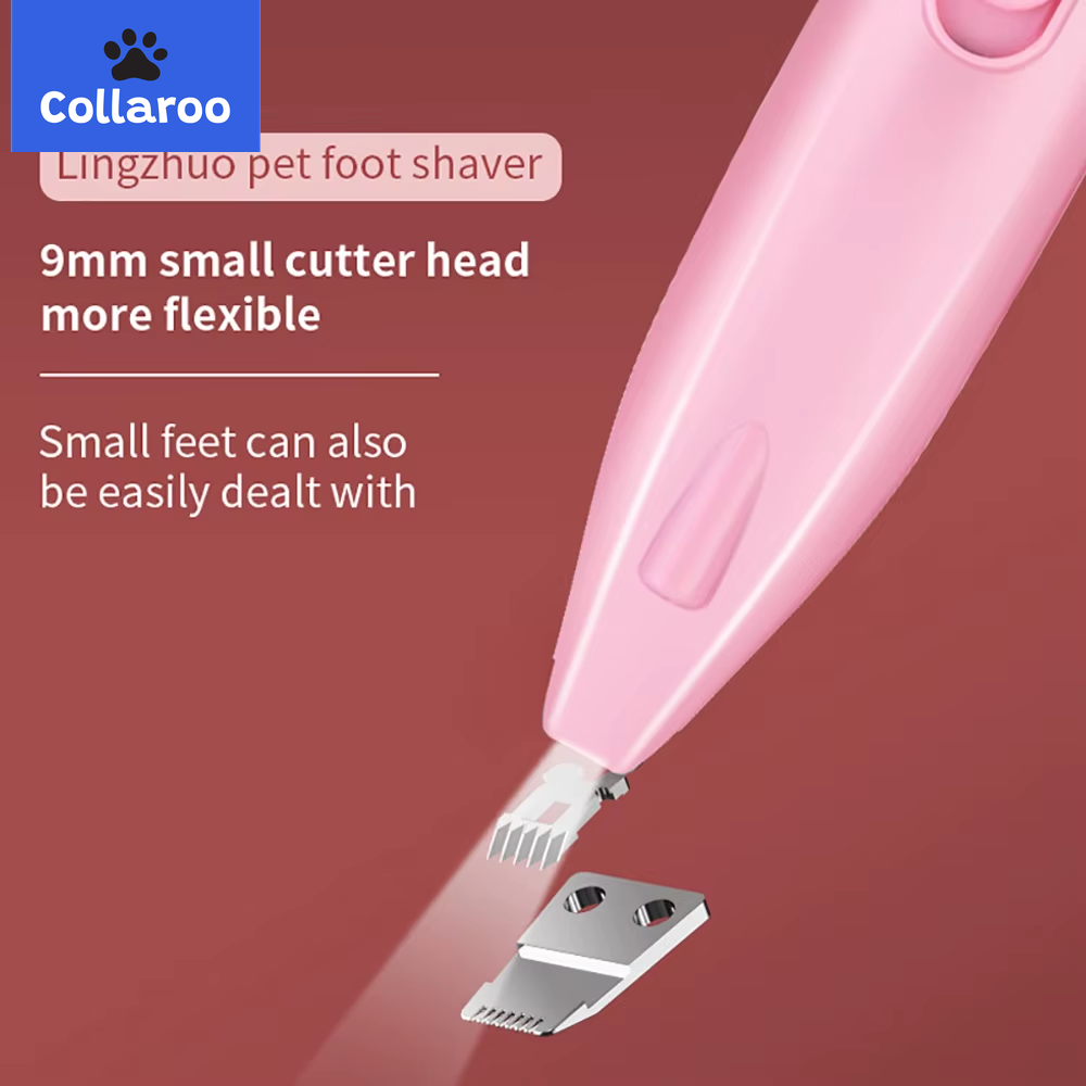Professional Electric Dog Hair Trimmer and Grooming Scissors for Pets - Ideal for Feet, Ears, and Sensitive Areas